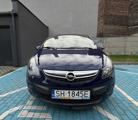 Opel Corsa cena 16500 przebieg: 102730, rok produkcji 2013 z Chorzów małe 121